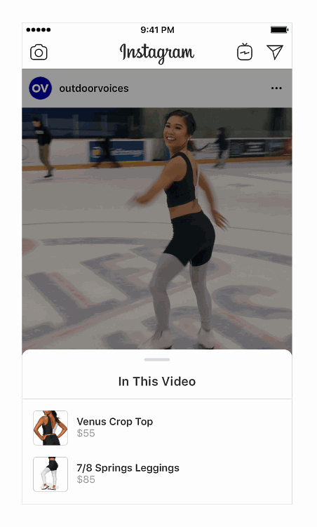 Instagramがビジネスプロフィールに「ショップ」ボタン