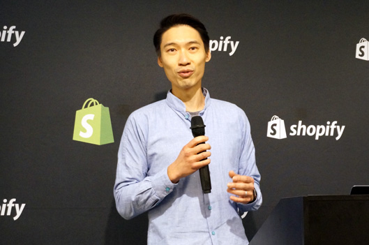 Shopifyのパートナーシップ兼事業開発部長のマーク・ワング氏