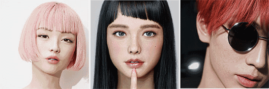 CGによるバーチャルヒューマンイメージ（提供: Aww）