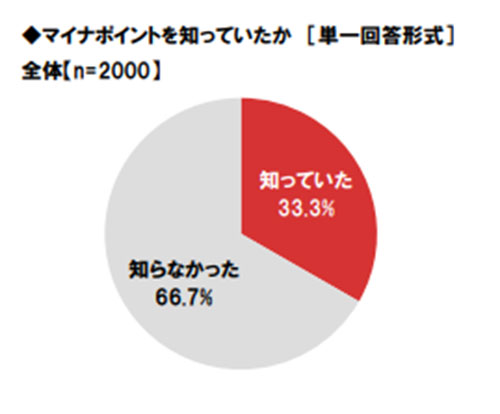 ポイントサービス ポイント 楽天スーパーポイント Tポイント dポイント Pontaポイント 調査 マイナポイント