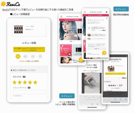 コーセーはECサイト「Maison KOSÉ（メゾンコーセー）」に、ecbeingが提供するレビュー最適化ツール「ReviCo（レビコ）」を導入 「ReviCo」の投稿画面
