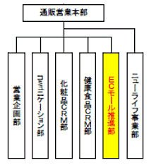 ファンケルは2021年1月1日付で、「ECモール推進部」を新設
