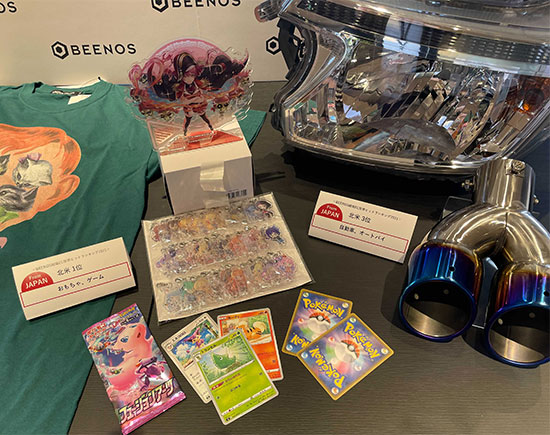 BEENOS 越境ECヒットランキング2021 VTuber関連商品