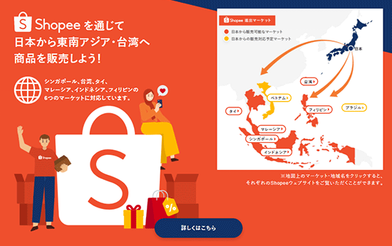 Shopee ショッピー 越境EC