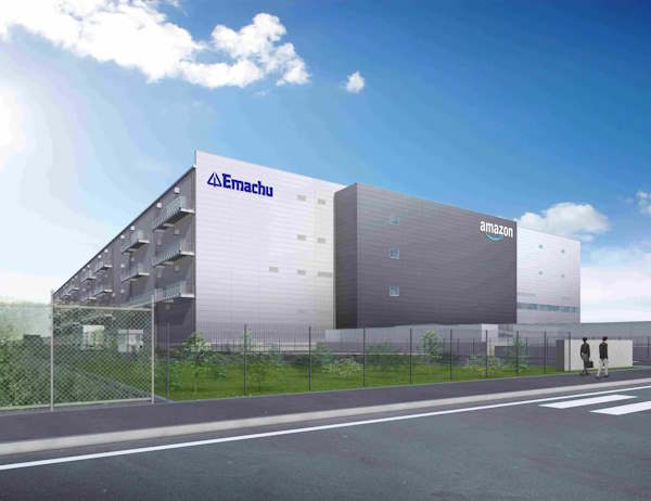 アマゾンジャパンは千葉県千葉市と埼玉県狭山市にフルフィルメントセンター（FC）を新設する　「Amazon千葉みなとFC」