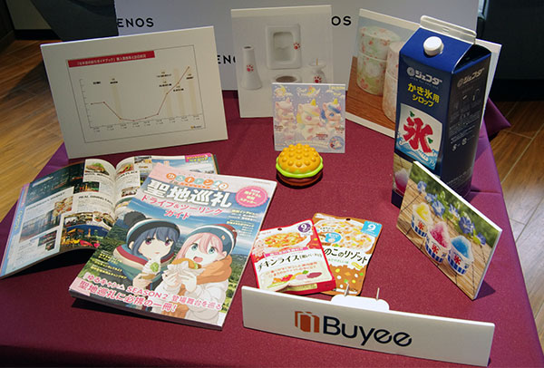 BEENOS 2023年上半期越境ECランキング Buyee 聖地巡礼特集のガイドブック かき氷関連商品