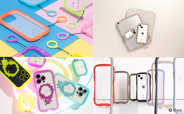 Hamee iFace スマホケース 「Reflection」シリーズでは、スマホケース（「MagSafe」対応）、「AirPods」ケース、「AirTag」ケース。タブレットケース、スマホリングなどを展開