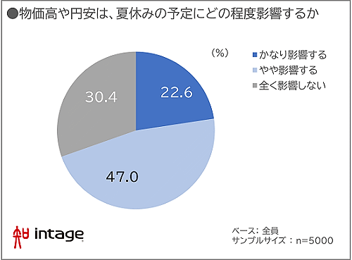 インテージが実施した2024年の夏休み期間（7月13日～9月30日）における過ごし方の調査
