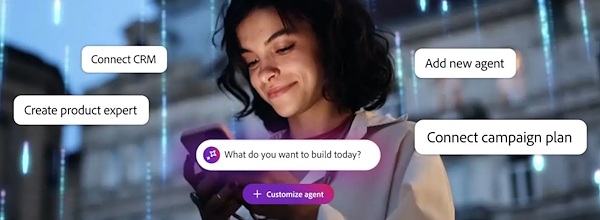 「Adobe Experience Platform Agent Orchestrator」のイメージ（Adobeのコーポレートサイトから編集部が追加）