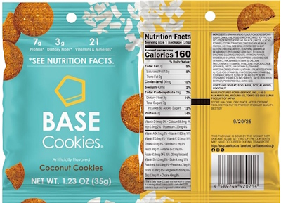 「BASE Cookies Coconut」