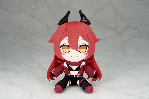 大網とGiftのコラボレーションとして企画・開発した、IPのぬいぐるみ（「『勝利の女神：NIKKE』 ぬいぐるみシリーズ 【レッドフード】ふもふもれっどふーど。」）